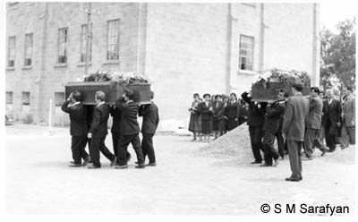 Melkonian Brothers being re interred